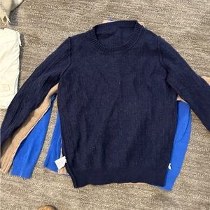 JCREW Sweaters ( some factory , some not)